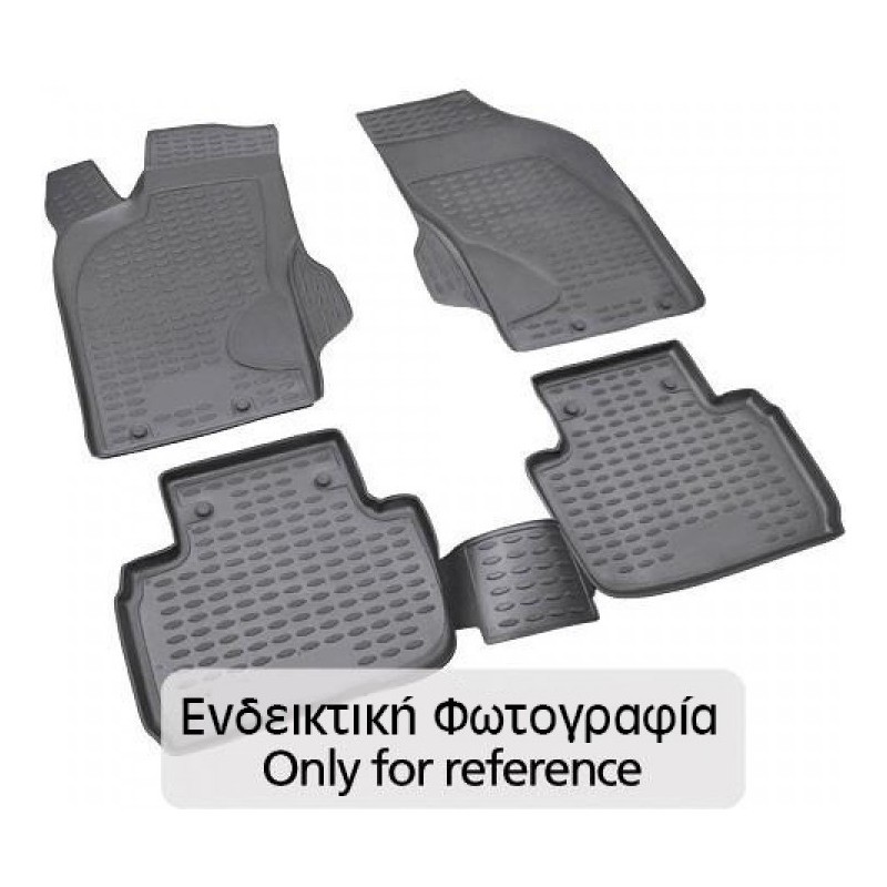 HONDA CIVIC 4D 2023 ΠΑΤ.ΛΑΣΤΙΧΟ ΣΚΑΦΑΚΙΑ (ΜΑΥΡΟ) 4ΤΕΜ
