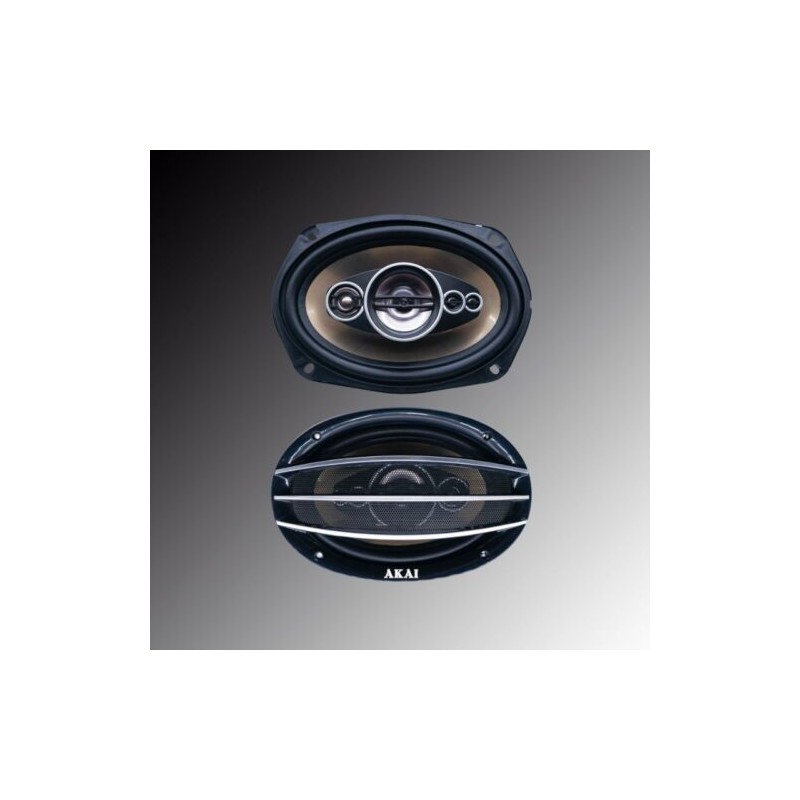ΗΧΕΙΑ 5 ΔΡΟΜΩΝ 6x9inc ΟΒΑΛ 250W RMS 89dB AKAI 2ΤΕΜ.