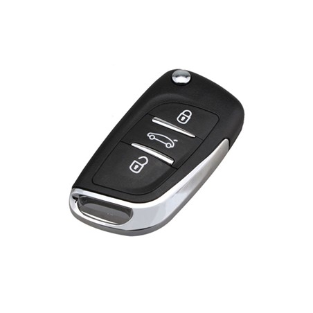 PEUGEOT 407 ΑΝΑΔΙΠΛΟΥΜΕΝΟ ΑΝΤΑΛΛΑΚΤΙΚΟ ΚΛΕΙΔΙ ΜΕ ΚΑΛΥΜΜΑ 3 ΚΟΥΜΠΙΩΝ (ΧΩΡΙΣ ΥΠΟΣΤΗΡΙΞΗ ΜΠΑΤΑΡΙΑΣ) DGA - 1 ΤΕΜ.