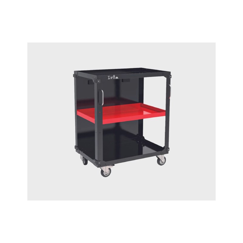 Πάγκος-Έπιπλα Συνεργείου LV8 EQC3RS.7605 L.800 TROLLEY 3 Ραφιών