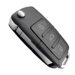 VW  ΑΝΑΔΙΠΛΟΥΜΕΝΟ ΑΝΤΑΛΛΑΚΤΙΚΟ ΚΛΕΙΔΙ ΜΕ ΚΑΛΥΜΜΑ 3 ΚΟΥΜΠΙΩΝ DGA - 1 ΤΕΜ.