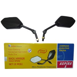 Καθρέφτες ASPIRA Σετ/10χιλ. (12-BM02-M10BHR) UNIVERSAL HONDA