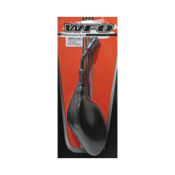 Καθρέφτης Δεξιός /M10 με Ανταπτ.10MM Μαύρος (EH963) PCX125'11-16
