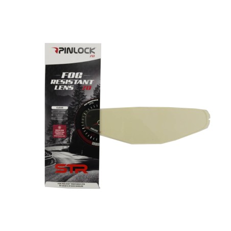 Ζελατίνα STR PINLOCK/DKS177 CLEAR Αντιθαμβωτική για STR R1 GEAR / R1 ECO