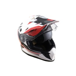 STR Κράνος ENDURO TOURER Γραφικά με Γείσο