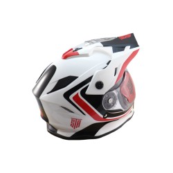 STR Κράνος ENDURO TOURER Γραφικά με Γείσο