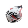 STR Κράνος ENDURO TOURER Γραφικά με Γείσο