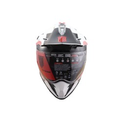 STR Κράνος ENDURO TOURER Γραφικά με Γείσο