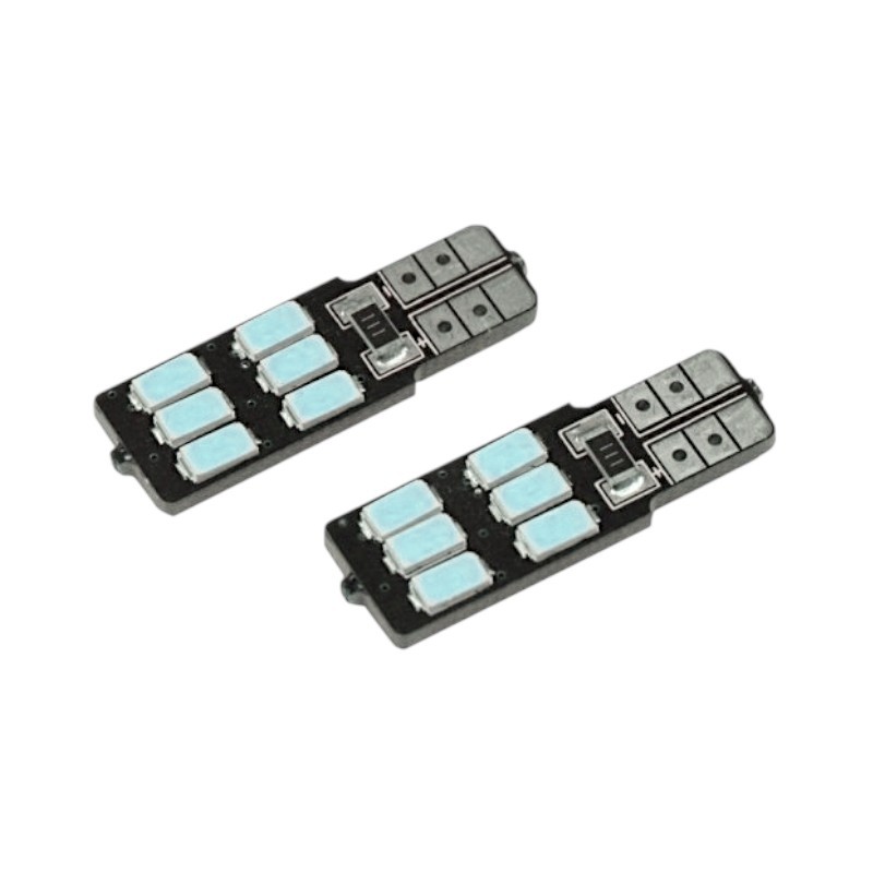Λαμπτήρες LED - T10 - Canbus - R-DT10F-01AU - 2pcs - 110188 - Blue