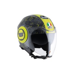 Κράνος AGV Ανοιχτό FLUID  VIBIS IBISCUS