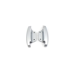 Χειρολαβές Σέλας Σετ (Αρ/Δξ)  Ασημί ECOOTER/E1S 3000WATT