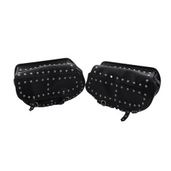 Βαλιτσάκια Πλαινά Δερματινά Μαύρα KEEWAY/SUPERLIGHT125I STD E5