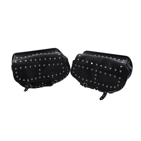 Βαλιτσάκια Πλαινά Δερματινά Μαύρα KEEWAY/SUPERLIGHT125I STD E5