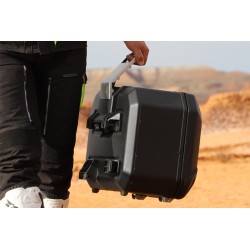 Βαλιτσάκι SHAD TR36R/D0TR36100LB BLACK TERRA ALUM. (Αριστ)  Πλαινό
