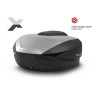 Βαλιτσάκι SHAD SH59X/D0B59100 Ασημί/EXPANDABLE Με Βάση