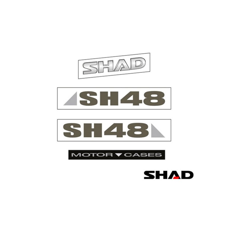 Ανταλλακτικό SHAD/D1B481ETR Αυτοκόλλητο Γκρι Νεο SH48