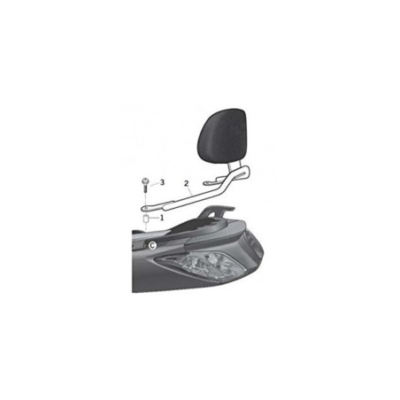 Αξεσουάρ SHAD Y0XM20RN (Κάγκελα Πλάτης) YAMAHA X-MAX 125/250 '10-13