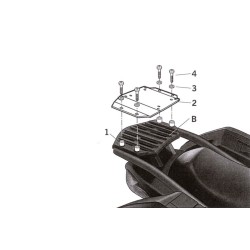 Αξεσουάρ SHAD K0GT18ST TOP MASTER KAWASAKI VERSYS 1000 '12-17