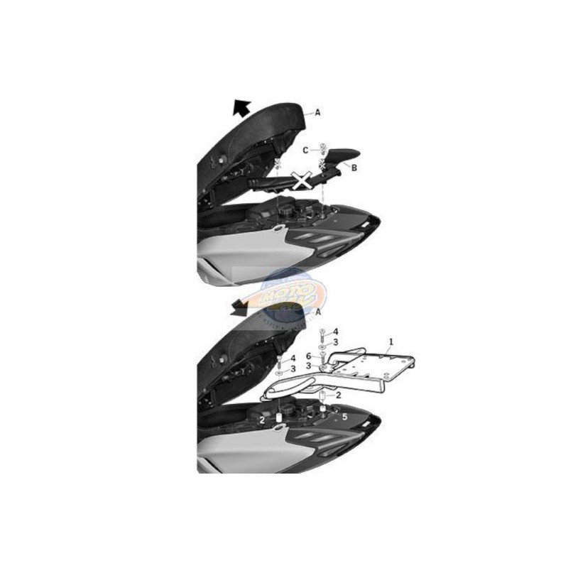 Αξεσουάρ SHAD V0TH11ST TOP MASTER PIAGGIO TYPHOON 50 '11-23/125 '11-23