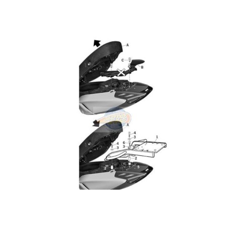 Αξεσουάρ SHAD V0TH11ST TOP MASTER PIAGGIO TYPHOON 50 '11-23/125 '11-23