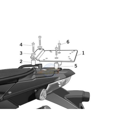 Αξεσουάρ SHAD W0FG68ST TOP MASTER BMW F 650 GS '09-18/F 700 GS '09-18/F 800 GS '08-18