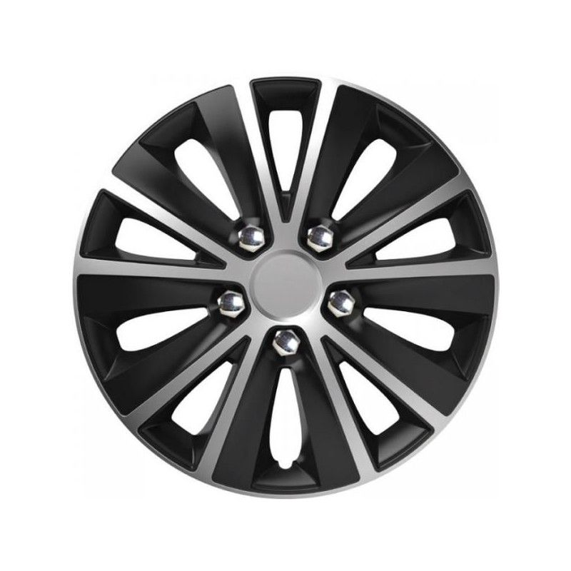 Τάσια Versaco Rapide NC Ασημί / Μαύρο - 15" σετ - 4τμχ.