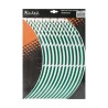 KEITI/WS810G Πράσινη NEW REFLECTIVE Αυτοκόλλητη Ταινία Ζάντας