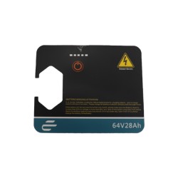 Αυτοκόλλητο Μπαταριών  64V28W E2MAX CBS 4000WATT