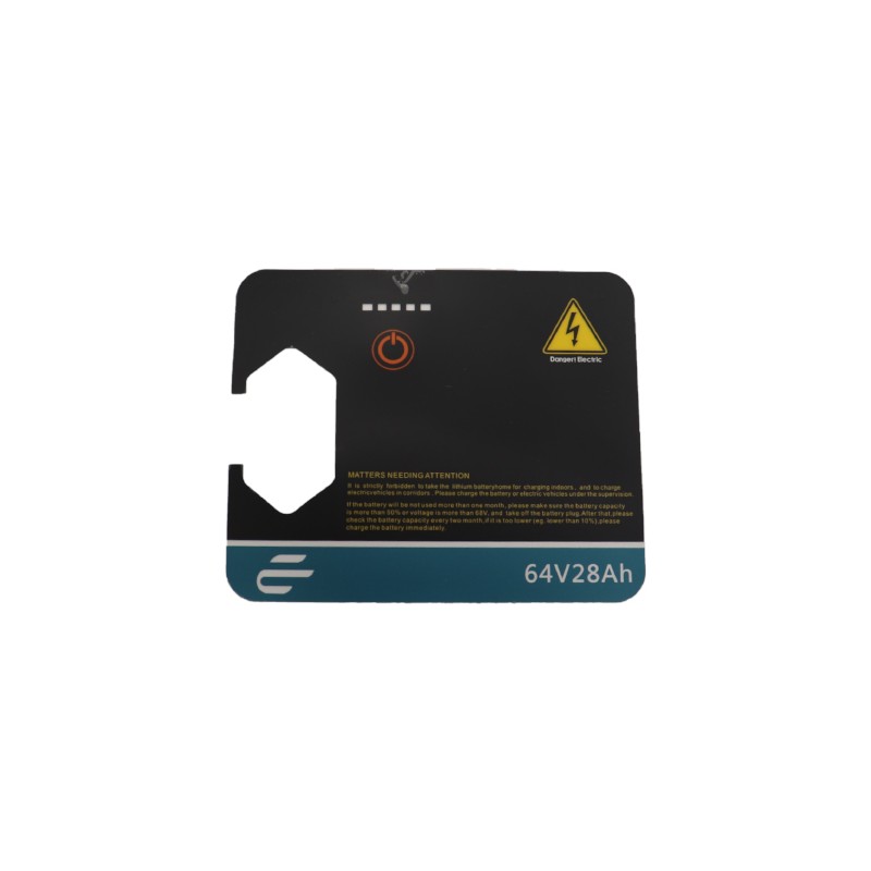 Αυτοκόλλητο Μπαταριών  64V28W E2MAX CBS 4000WATT