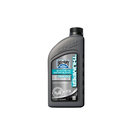 Λιπαντικό BEL-RAY 99520 4T THUMPER 10W-40 X1L 100% Συνθ.API SN/JASO MA2