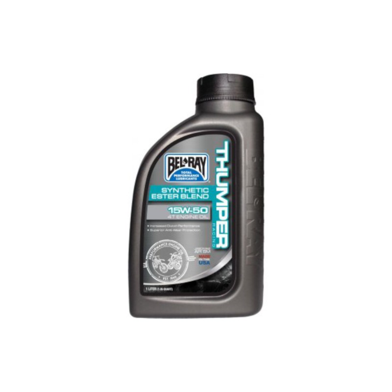 Λιπαντικό BEL-RAY 99530 4T THUMPER 15W-50 X1L 100% Συνθ.API SN/JASO MA2
