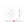 Γρανάζι Κίνησης RK C4171-15ZZ5 (JTF308.15RB) Με Αντιθορ.Λάστιχο XT660X/R'04-15,MT03'06-12,NX650DOMIN.'98-01,PEGASO650'05-09