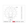 Γρανάζι Κίνησης RK C4019-16ZZ5  (JTF565.16RB) Με Αντιθορ.Λάστιχο TRIUMPH 660 TIGER'22-23