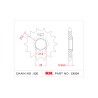 Γρανάζι Κίνησης RK C4554-14ZZ5 (JTF1539.14RB) Με Αντιθορ.Λάστιχο NINJA300'13-17,KLE300VERSYS'16-24,KLX230'20-22