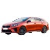 Πατάκι λαστιχένιο για πορτ - μπαγκάζ για  Kia ProCeed Shooting Brake (2018+)  incl. models with rails, right wing removable for 