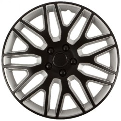 Τάσια Versaco Dakar Black / Silver - 14" σετ - 4τμχ.