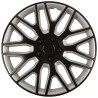 Τάσια Versaco Dakar Black / Silver - 14" σετ - 4τμχ.