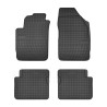 Πατάκια Αυτοκινήτου Λαστιχένια Alfa Romeo Giulietta 2010- - Fiat Stilo 2002-2008 - Bravo 2007-2014- Lancia Delta 2008-2014 4τμχ