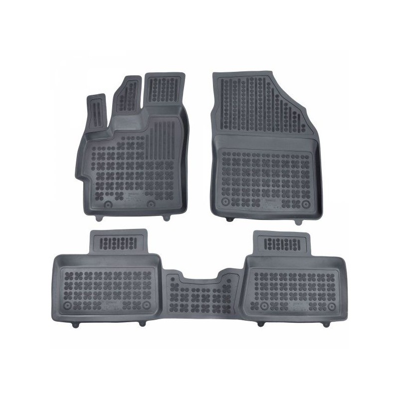 Λαστιχένια πατάκια Rezaw Plast για TOYOTA Aygo X (2021+) τύπου σκαφάκι - 3τμχ.
