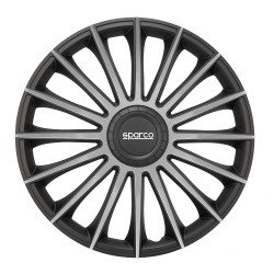 Τάσια Τροχών Treviso 16'' μαύρο- ασημί 4τμχ Sparco