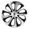 Τάσια Τροχών Sicilia 14'' ασημί- μαύρο 4τμχ Sparco