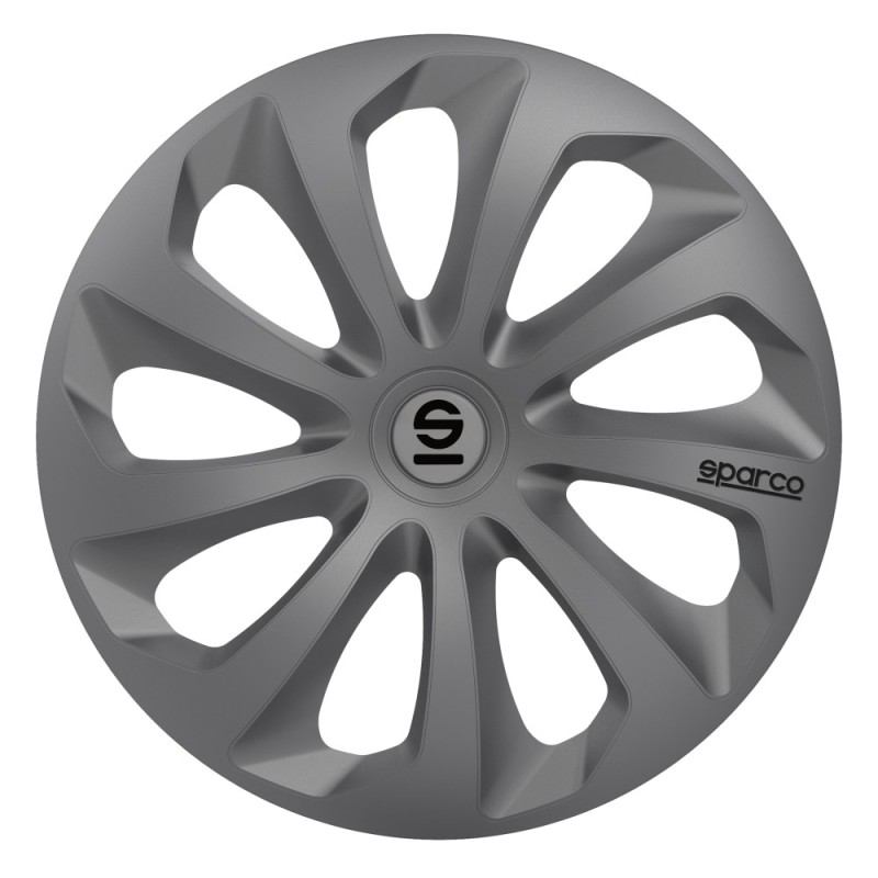 Τάσια Τροχών Sicilia 13" Ανθρακί 4τμχ Sparco