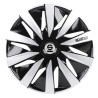 Τάσια Τροχών Lazio 13" μαύρο- ασημί 4τμχ Sparco