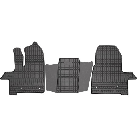 Πατάκια Αυτοκινήτου Λαστιχένια Ford Transit Custom Van Sport 2017-2023  3τμχ Frogum