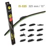 Υαλοκαθαριστήρες SportFlat 13" (325mm) 1τμχ Imuri