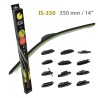 Υαλοκαθαριστήρες SportFlat 14" (350mm) 1τμχ Imuri