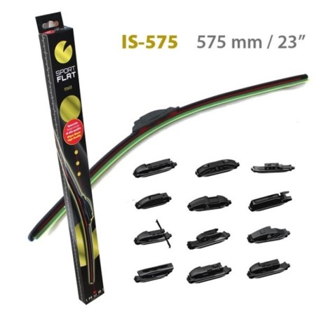 Υαλοκαθαριστήρες SportFlat 23" (575mm) 1τμχ Imuri