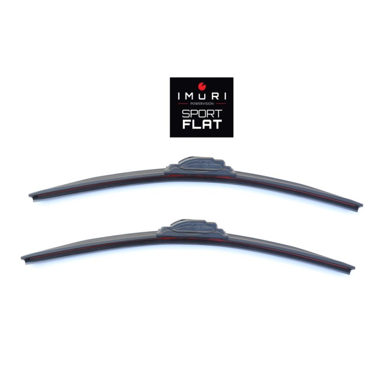 Υαλοκαθαριστήρες σετ 2τμχ για Dacia Duster 2009-2014 Οδηγού -  Συνοδηγού Imuri