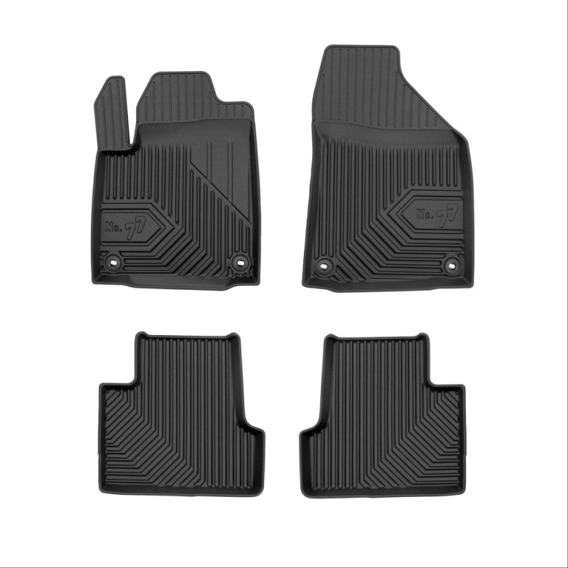 Πατάκια Αυτοκινήτου No77 Σκαφάκια για Jeep Cherokee 2013- 4τμχ Frogum