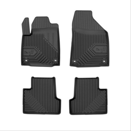 Πατάκια Αυτοκινήτου No77 Σκαφάκια για Jeep Cherokee 2013- 4τμχ Frogum